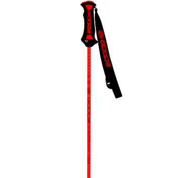 Pure Carbon Orange Ski Pole