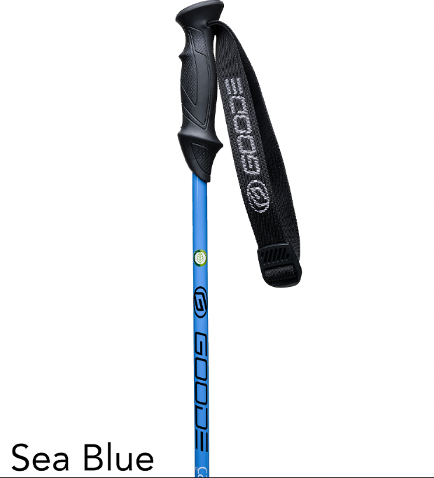 GOODE PURE CARBON SKI POLE (BLACK/RED) - スポーツたきぐち