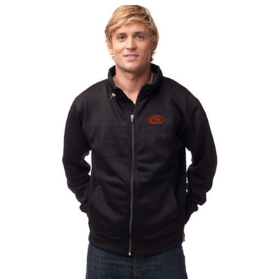 Poly Sport Jacket Black with GOODE logo